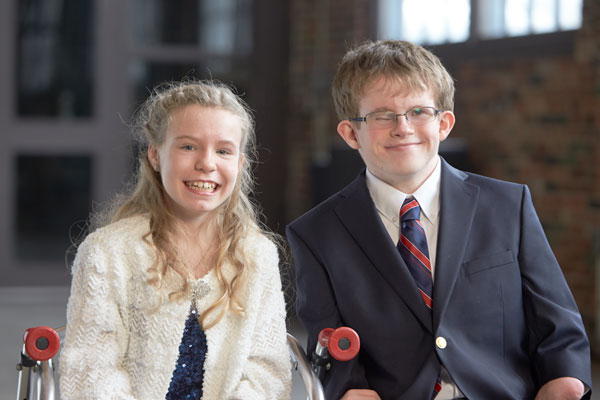 Tyler and Kalea, Easter Seals Ambassadors for 2014