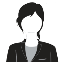 A woman's silhouette