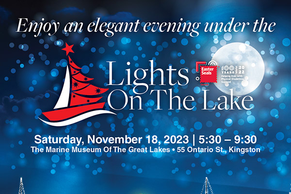 Lights on the Lake in support of Easter Seals Ontario