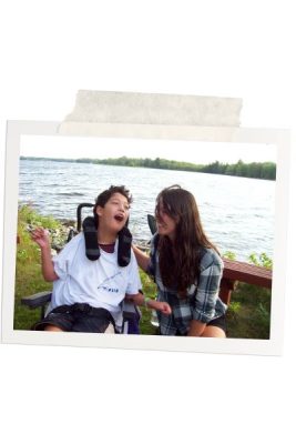 Image card of Mattie at Camp Easter Seals Ontario
