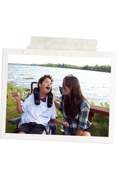 Image card of Mattie at Camp Easter Seals Ontario 