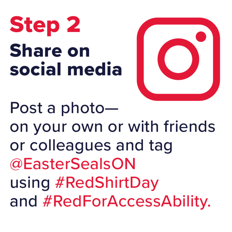 Step 2 - Share on social media.