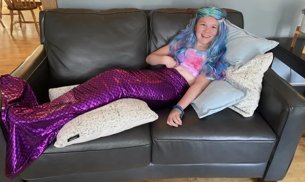 Keira in Mermaid Outfit
