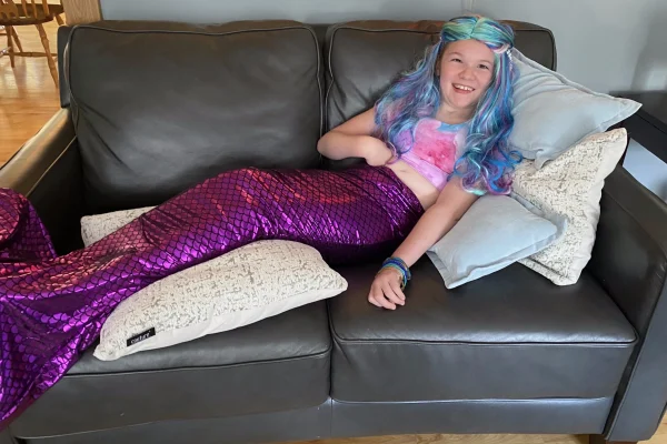 Keira in Mermaid Outfit