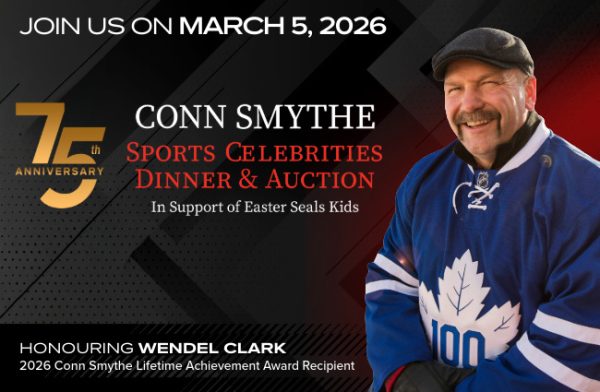 Conn Smythe Dinner, March 5, 2026, honourling Wendel Clark