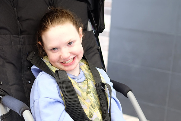 Rilynn smiling.